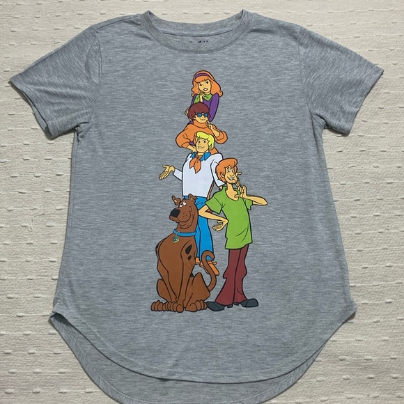 Scooby Doo Short Sleeve Gray Graphic T-shirt size M - Picture 2 of 8